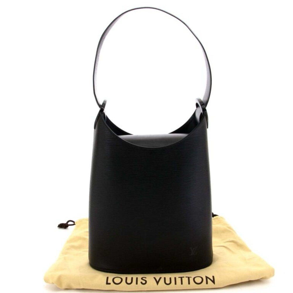 Louis Vuitton Black Hobo Bag
